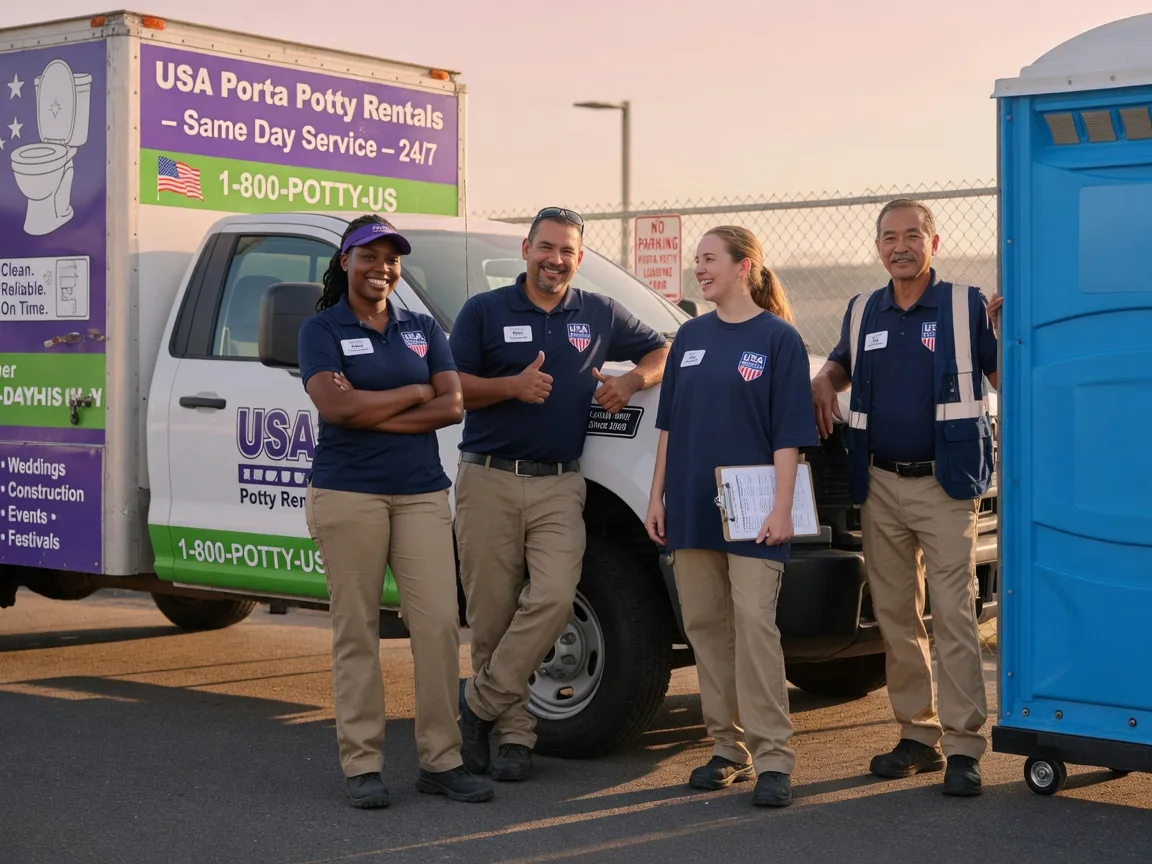 Porta Potty Rental company in Harriman, TN